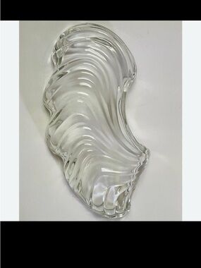 Vintage Kromex Lazy Susan: Mid Century Glass Chip and Dip Serving Set